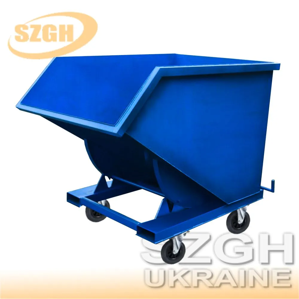 Контейнер самоскидний під автонавантажувач (1,0 м.куб)