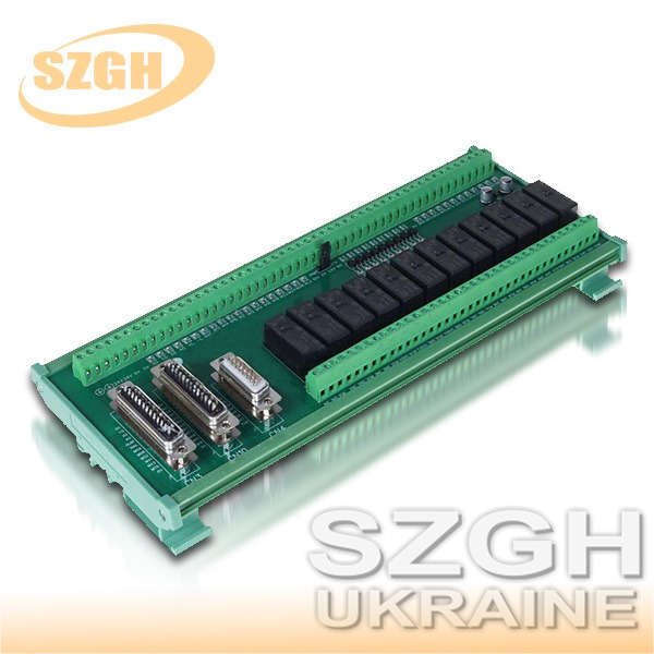 Релейна плата інтерфейсу SZGH-CNC-IO-12 до систем верстатів із ЧПУ Релейна плата інтерфейсу SZGH-CNC-IO-12 до систем верстатів із ЧПУ