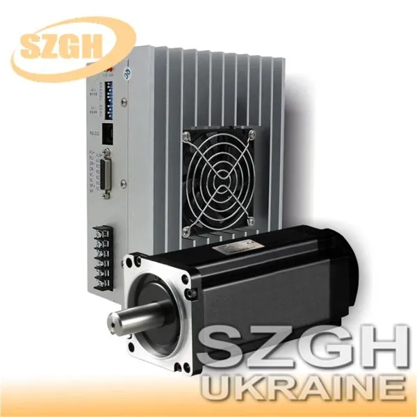 Серводвигун кроковий 130BYGH3318 із зворотним зв'язком 3 фази. 