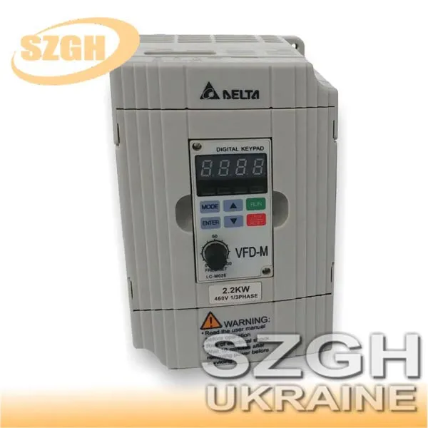 Перетворювач частоти для двигуна шпинделя VЕD022M43B 2,2 kW 400HZ